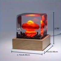 Mushroom Cloud Bonmb Night Light