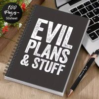 Notebook:Evil Plans and Stuff
