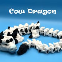 Cinderwing 3D Cow Dragon