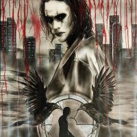 Canvas Print: Blood Crow