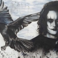 Canvas Print: The Crow